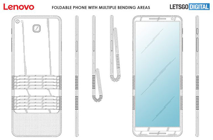 Nuovo modello di telefono pieghevole