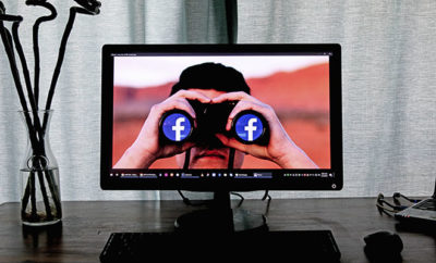 Ochiali realtà aumentata Facebook