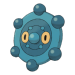 Este é Aggron, um Pokémon do tipo os bec it pedra e metal,que f