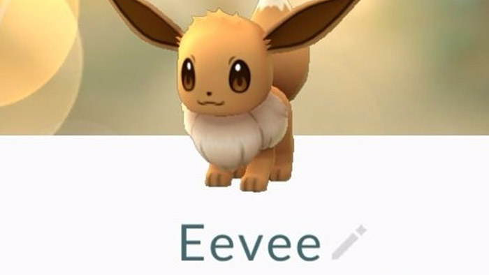Como mudar o nome de Eevee