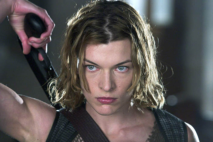 Milla Jovovich em Resident Evil