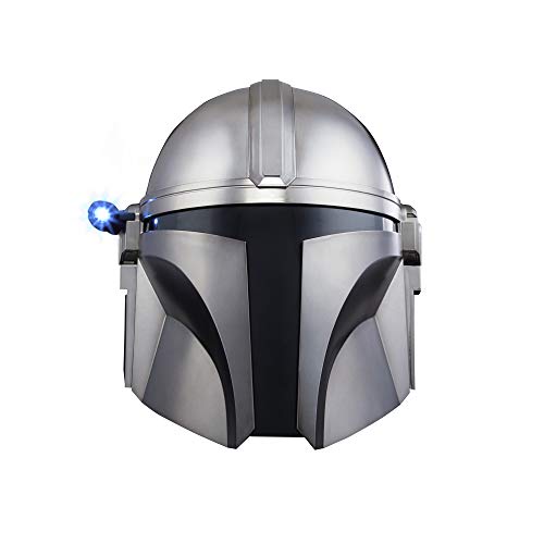 Star Wars The Black Series - The Mandalorian - Casco electrónico Premium -...