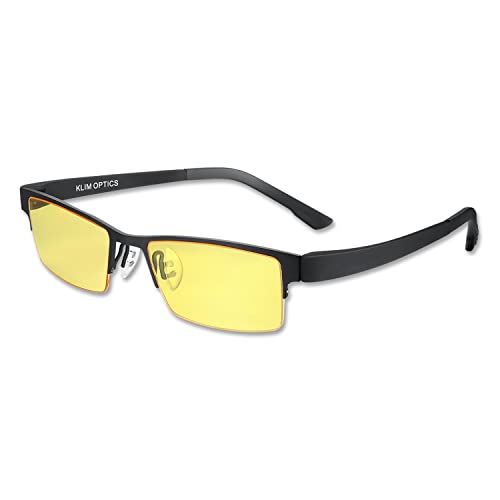 KLIM Optics - Gafas para ordenador anti luz azul + Evita la fatiga ocular +...