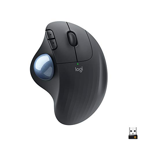 Logitech ERGO M575 Ratón Trackball Inalámbrico - Control sencillo con el...