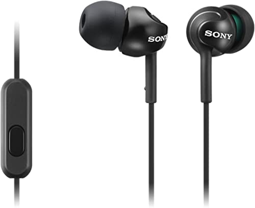 Sony MDR-EX110AP - Auriculares in-ear (con micrófono, control remoto...