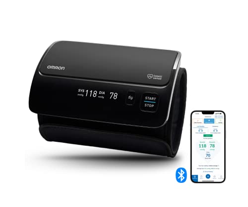 OMRON EVOLV Tensiómetro de Brazo inalámbrico todo en uno con Bluetooth,...