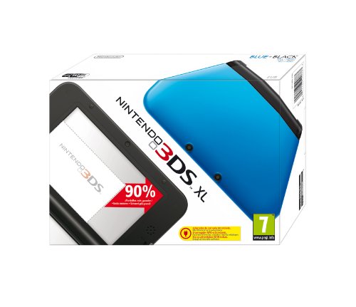 Nintendo 3ds Formato XL, Color Negro Y Azul