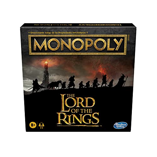 Monopoly: The Lord of The Rings - Juego de Mesa Inspirado en la trilogía...