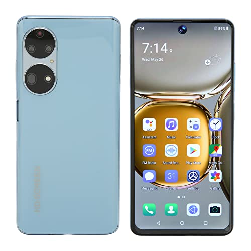 Teléfono Móvil P60pro con Pantalla FHD de 7 Pulgadas, Teléfono Inteligente...