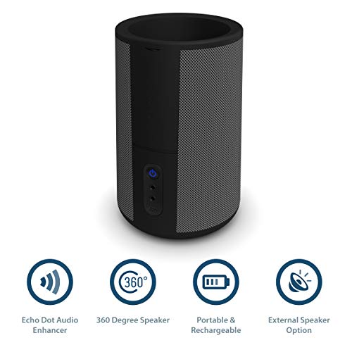 MAJORITY Hobson - Compatible con Echo Dot (Gen 1 y 2) - 360 Altavoces con...