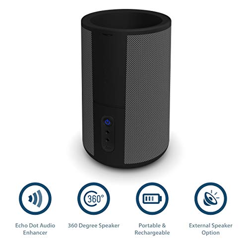 Majority Hobson - Compatible con Echo Dot (Gen 1 y 2) - 360 Altavoces con...