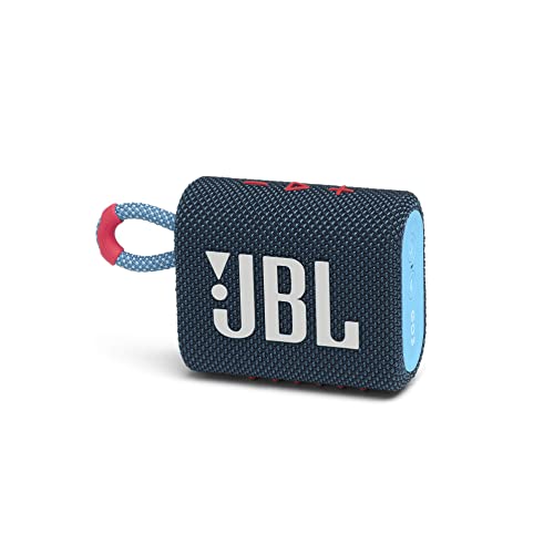 JBL GO 3 - Altavoz inalámbrico portátil con Bluetooth, resistente al agua y al...