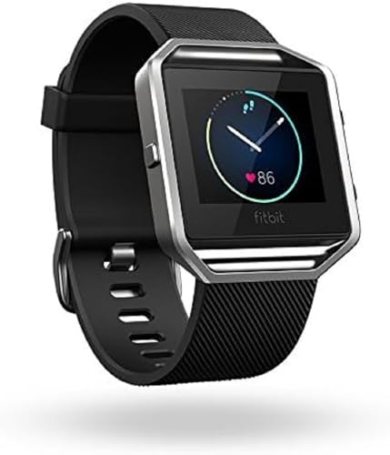 Fitbit Blaze - Reloj inteligente para actividad física, unisex, color negro y...