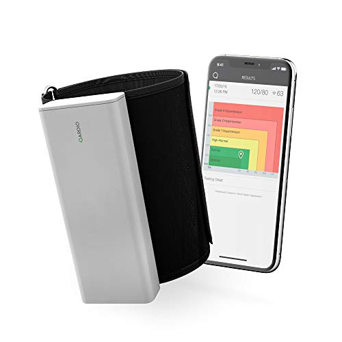 QardioArm -Tensiómetro Inalámbrico para iOS y Android, Color Blanco Polar