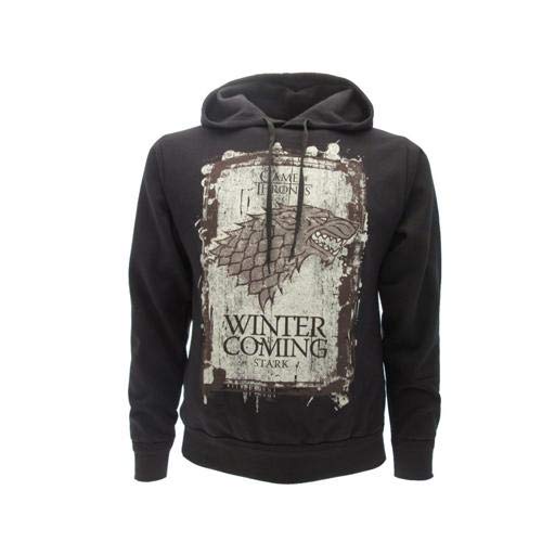 Sudadera con Capucha Hoodie Winter IS Coming Familia Casa Stark Serie de...