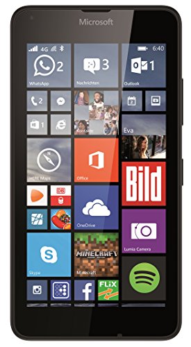 Microsoft Lumia 640 LTE - Smartphone libre Windows Phone (pantalla 5', 8 GB,...
