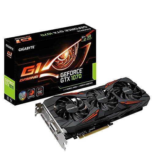 GeForce GTX 1080 G1 Gaming 8G, GDDR5X-256-Bits