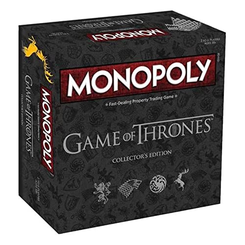 Winning Moves Game Of Thrones Monopoly Juego De Tronos ista (63447),Unisex...