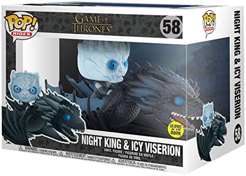 Funko Pop! - Rides: Juego de Tronos: Rey de la noche y Viseron