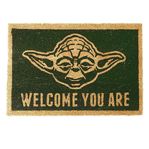 Pyramid International Star Wars Yoda Door Mat 0, Felpa,, 40 x 60 cm
