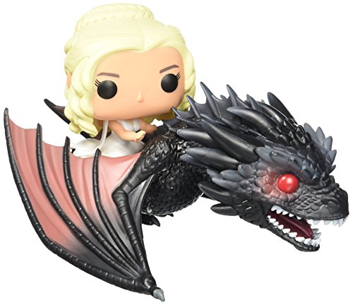 Funko Pop! Rides: Got - Drogon & Daenerys Targaryen - Game of Thrones - Juego de...