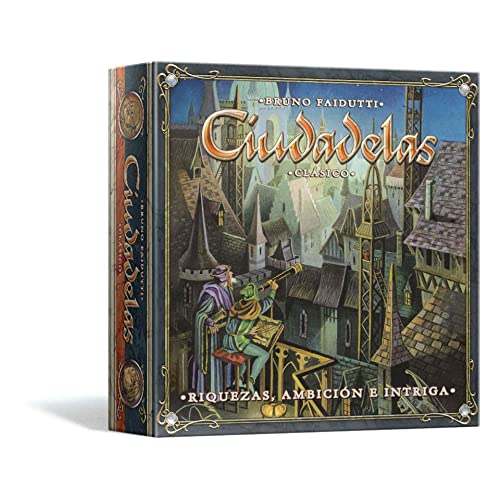 Asmodee - Ciudadelas Clásico - Juego de Cartas en Español