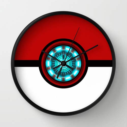 Reloj de pared Pokémon