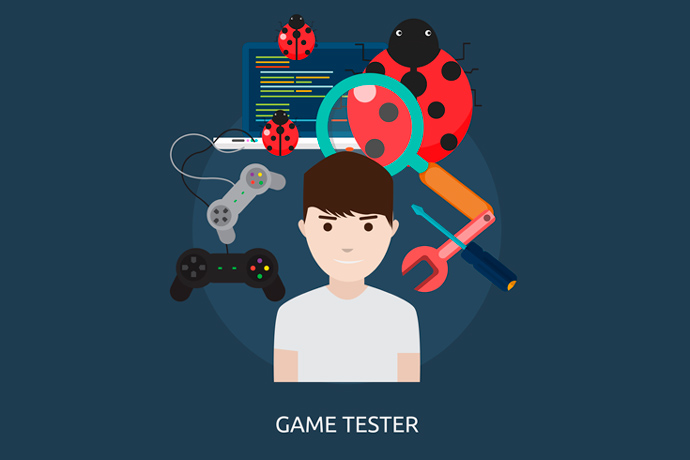 trabajar de tester de videojeugos