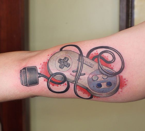 tatuajes para amantes de los videojuegos