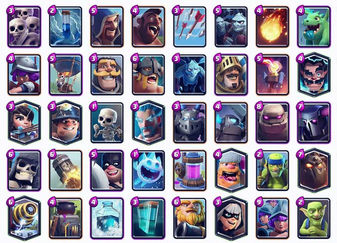 Hacer una buena baraja de Clash Royale