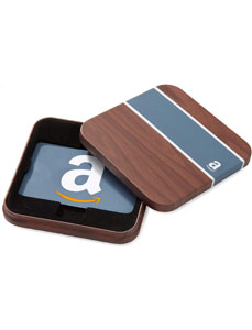 Gift Card amazon estuche de madera