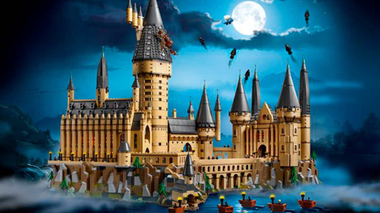 castillo hogwarts lego 2018