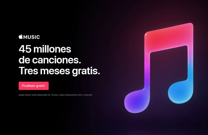 Probar gratis Apple Music