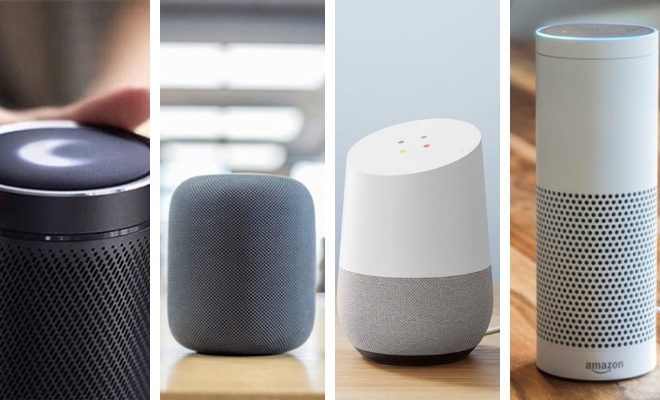 Comparación de todos los altavoces inteligentes Google Home