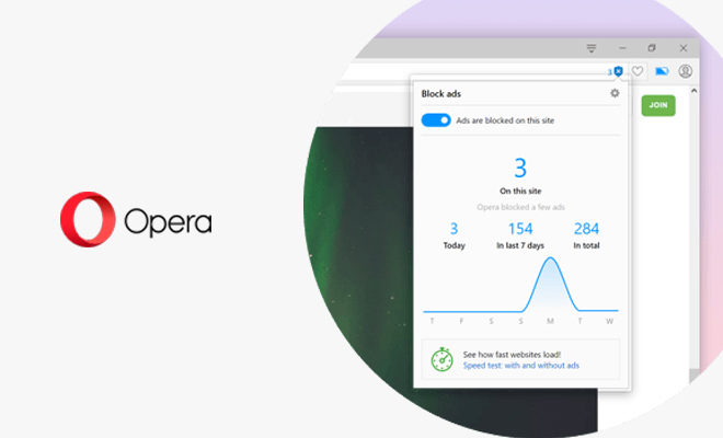 Bloqueador de anuncios de Opera