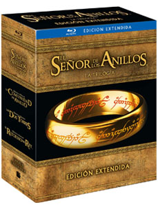 Películas trilogía el señor de los anillos edición extendida en Amazon