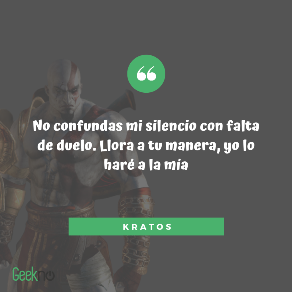 Frases de videojuegos Kratos
