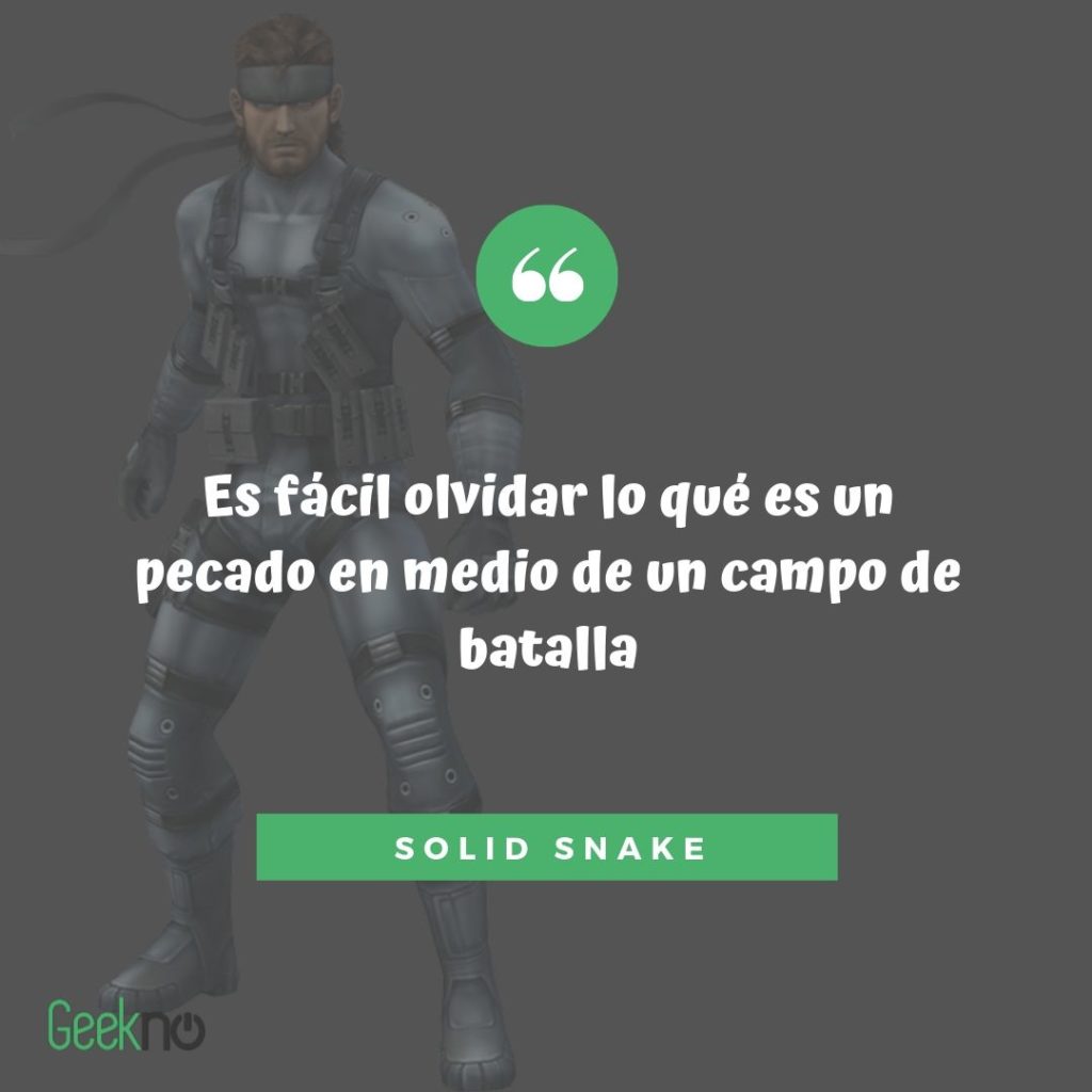 Frases de Solid Snake