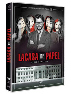 Serie la casa de papel en DVD amazon