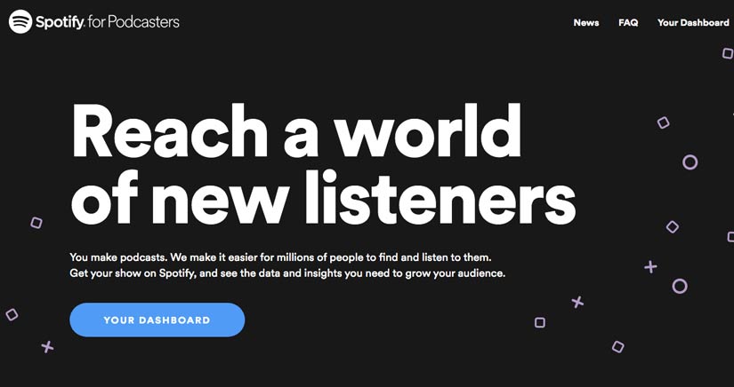 Subir podcasts a Spotify